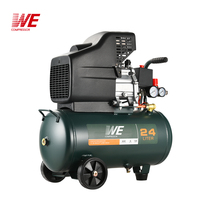 24L 2HP Mini compresseur d'air industriel portable à économie d'énergie à entraînement direct