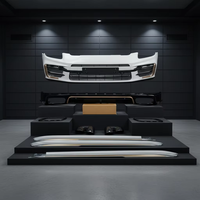 Kit de carrosserie de voiture 2024 2025 pare-chocs avant et arrière mis à niveau vers le kit de carrosserie Turbo S pour Porsche Panamera 976