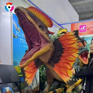 Modelo <span class=keywords><strong>de</strong></span> Dinosaurio Dilophosaurus Animatrónico <span class=keywords><strong>de</strong></span> Tamaño Real para Parques <span class=keywords><strong>de</strong></span> Atracciones y Parques <span class=keywords><strong>de</strong></span> Aventuras - Product Image 3