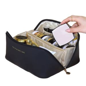 Wj6177 Custom Makeup Pu Leather Cosmetic Travel Toiletry Skincare Organizer Storage Make up Bag - Product Image 1