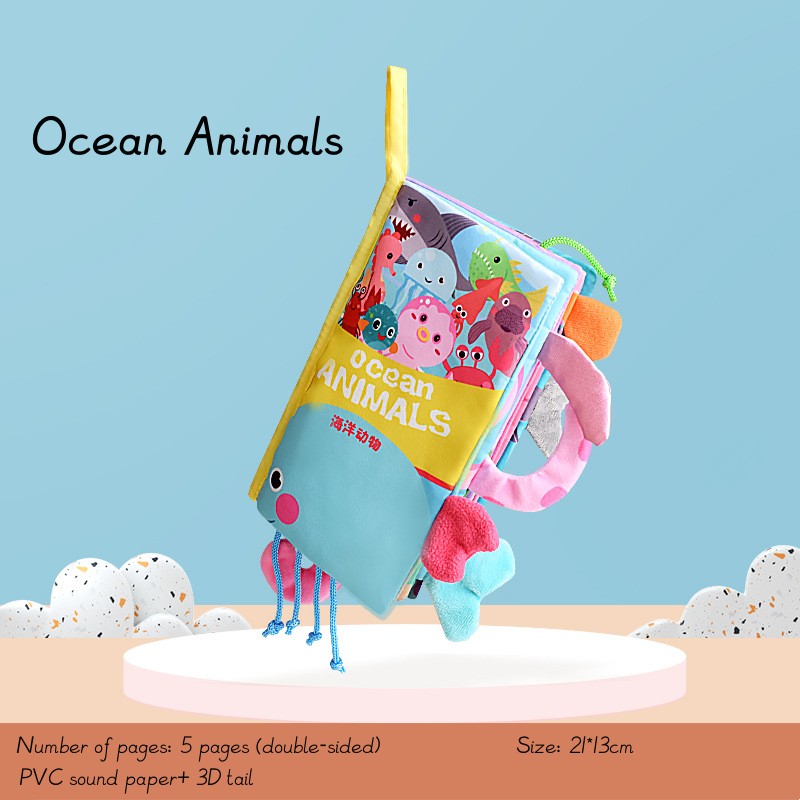 Animaux de l'océan 5 pages