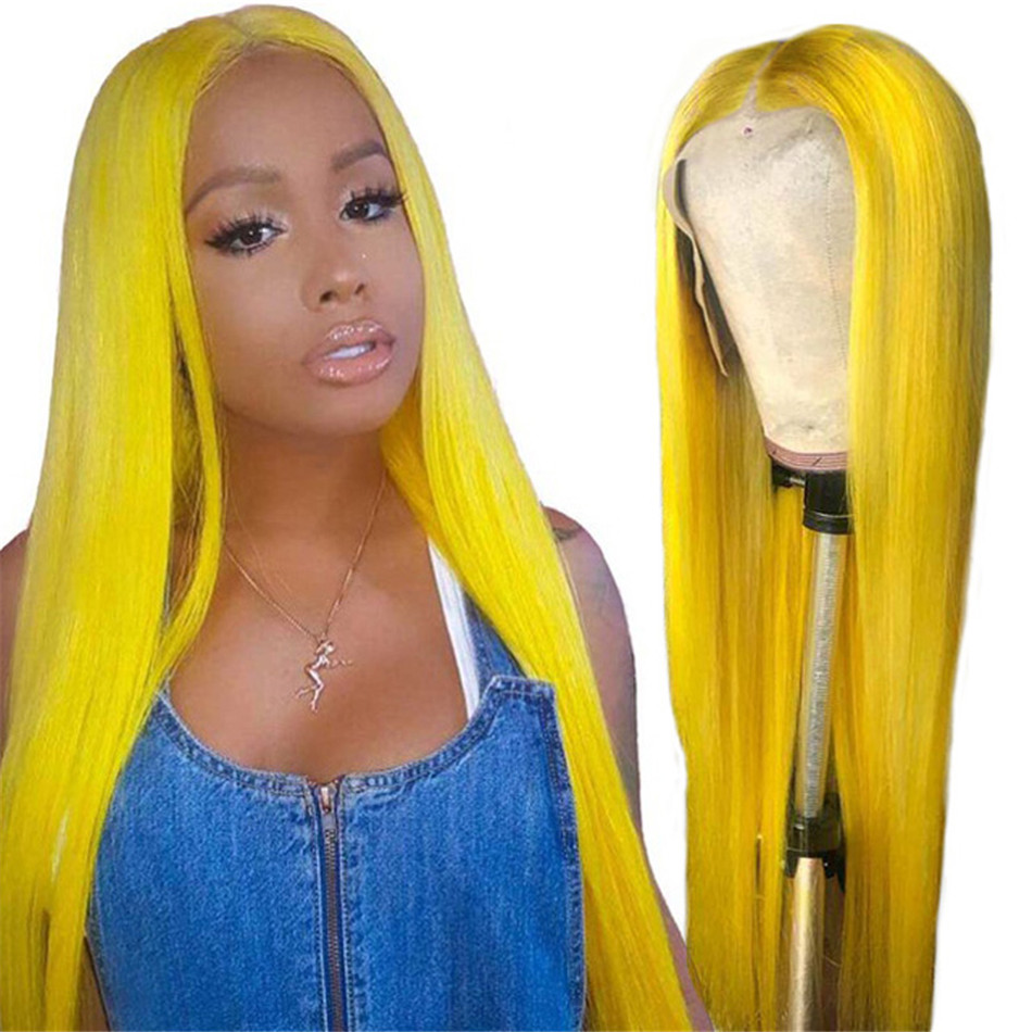Yellow wig