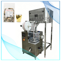 Machine d'emballage automatique à ultrasons haute vitesse pour sachets de thé, PLA, nylon, café, boissons, avec pesage et remplissage, de qualité alimentaire