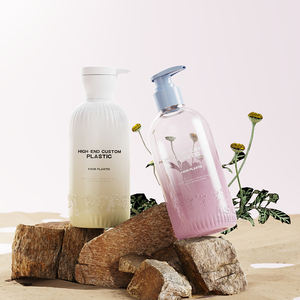 Emballage de shampooing Bouteille de lotion PETG en plastique de 450ml pour emballage de soins de la peau Extrémité ouverte facile avec pompe à bouchon à vis - Product Image 6