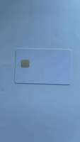 Carte d'identité intelligente en PVC imperméable, fente pour puce 4442, bande magnétique HICO, carte vierge ou personnalisée avec impression UV