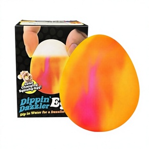 Jeu de chasse aux œufs dorés RJ en TPR, boîte mystère portable, surprise de Pâques, jouet anti-stress à presser pour enfants et adultes - Product Image 3