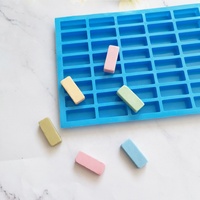 40-Fach Silikonform für Süßigkeiten, DIY Mini-Schokoladen-, Gummibärchen-, Eiswürfel-, Gelee- und Trüffelformen, Kuchendekoration-Werkzeuge