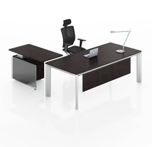 Escritorio ejecutivo de gran capacidad en forma de L, espacio de trabajo multifuncional para directores de oficina, muebles de oficina de uso <span class=keywords><strong>general</strong></span> - Product Image 5