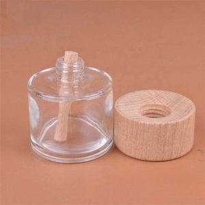 50ml Cylindrical Glass Eco-friendly Recyclable Matte Fragrance Bottle Indoor Decorations Empty <strong>Car</strong> Perfume <strong>Diffuser</strong> Screw Cap - Product Image 2