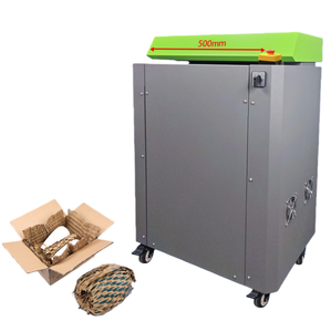 Déchiqueteuse industrielle de papier 500 mm, grande capacité, robuste, pour recyclage de cartons, déchets d'emballage, machine à découper le carton - Product Image 1