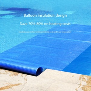 Couverture de <span class=keywords><strong>piscine</strong></span> isolante en film <span class=keywords><strong>bulle</strong></span> PE durable avec des caractéristiques anti-UV et anti-corrosion pour les piscines et les spas - Product Image 3