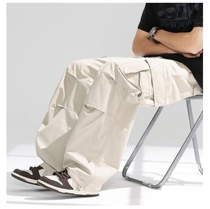 <span class=keywords><strong>Pantaloni</strong></span> Cargo da Uomo <span class=keywords><strong>di</strong></span> Alta Qualità, Vestibilità Comoda, Vita Elastica con Coulisse, <span class=keywords><strong>Tasche</strong></span> Multiple, <span class=keywords><strong>Pantaloni</strong></span> alla Moda - Product Image 2