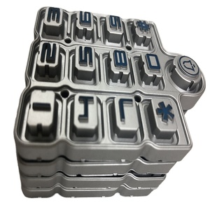 Tùy chỉnh cao su bàn phím Laser khắc Silicone cao su bàn phím cho từ xa - Product Image 4