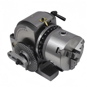 Juego de cabezales divisorios semiuniversales de precisión con placas de indexación de contrapunto de mandril de 3 mordazas para fresar, taladrar, máquinas herramientas CNC - Product Image 4