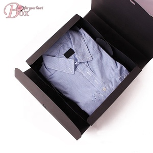 printed eco friendly gift box custom logo ribbon corrugated board square packaging boxes for clothes