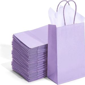 Small Paper <b>Bags</b> with Handles Bulk for Birthday Wedding Baby <b>Shower</b> Parties Retail Merchandise Shopping Small Paper <b>Bags</b> - Product Image 1