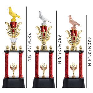 Premi in plastica di nuovo Design personalizzato per le gare di eventi di corsa dei piccioni - Product Image 3