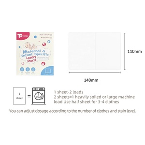 Detersivo in Fogli Ipoallergenico per Bambini, Senza Profumo, per <span class=keywords><strong>Neonati</strong></span>, Lattanti, Bambini e Vestiti - Product Image 3