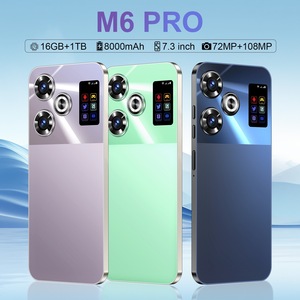 Nuevo Teléfono Inteligente M6 Pro, Pantalla de 7.3 Pulgadas, 16GB+1TB, Android Desbloqueado, Versión Global, Doble SIM, Teléfono para Juegos - Product Image 3