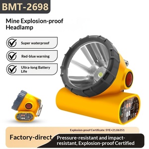 Lámpara Frontal Antiexplosión BMT2698 para Minería, Recargable, Impermeable, Luz Potente, Lámpara <span class=keywords><strong>de</strong></span> <span class=keywords><strong>Casco</strong></span> <span class=keywords><strong>de</strong></span> Seguridad para <span class=keywords><strong>Minero</strong></span> - Product Image 5
