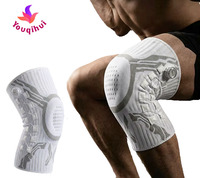 Genouillère de sport pliable et antidérapante en Spandex et Nylon, écologique, avec amorti des chocs, pour le volleyball