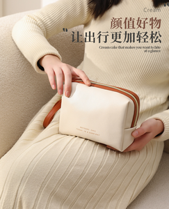 New Makeup <b>Bag</b> for Women Handheld Portable Square Waterproof Cute Travel Washroom Storage <b>Bag</b> - Product Image 3