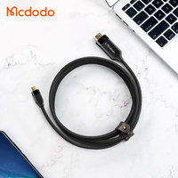 Mcdodo 588/640 6FT écran miroir vidéo Audio USB3.1 Typc c vers câble HDMI 4K 2M USB Type-c adaptateur vers câble HDMI pour iphone
