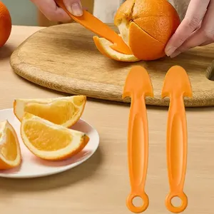 Vente en gros 1 pièce Éplucheurs multifonctionnels d'orange, citron et pamplemousse, outil à fruits simple, pour une utilisation sûre et des mains propres - Product Image 1