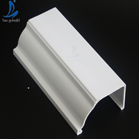 Système de drainage de toit de style K, gouttière et tuyau de collecte des eaux pluviales en PVC