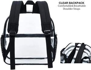 Bolso cruzado transparente de pvc para mujer, bolsa cruzada de concierto aprobada por el estadio - Product Image 5