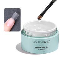 Jeunesse Rose Haute Vitesse Durcisseur Constructeur Extension Gel Vernis À Ongles Uv Gel pour Salon De Manucure Professionnel