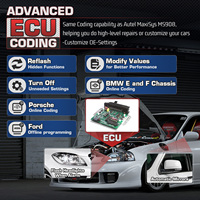 Escáner de Diagnóstico Autel MaxiCOM MK906 PRO, Versión Mejorada del MS906 Pro/MK906BT, con Codificación ECU a Nivel OE, Cubre Más de 10,000 Modelos de Automóviles