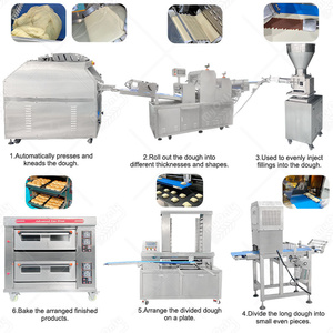 Línea de Producción de Panecillos de Canela MY, Máquina para Hacer Panecillos para Hot Dogs y Hamburguesas para Pequeñas Empresas - Product Image 3