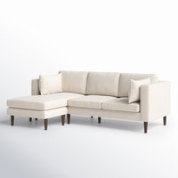 Canapé-lit modulaire sectionnel moderne pliable et personnalisable en tissu pour la vente en gros
