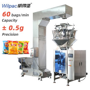 เครื่องบรรจุภัณฑ์แบบหลายหัวปิดผนึก ชั่งน้ำหนัก และบรรจุภัณฑ์แบบแนวตั้งอเนกประสงค์ สำหรับบรรจุภัณฑ์ซองอาหารขนาดเล็ก ถุงซอง ขนมเยลลี่ กัมมี่ - Product Image 2