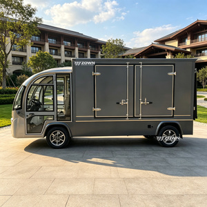 Autobús Turístico Eléctrico de Cabina Cerrada, Vehículo de Reparto de Baja Velocidad de Cuatro Ruedas, 8-23 Asientos, 2 Años de Garantía para Parques Urbanos y Campus - Product Image 1