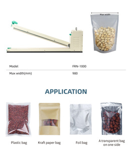 Mesin Penyegel Panas Impuls Panjang 1000mm 40 Inci Lebar <span class=keywords><strong>2</strong></span>/<span class=keywords><strong>3</strong></span> mm untuk Menyegel Kantong Plastik dan Aluminium - Product Image 1