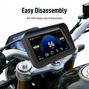 Waterproof IP67 6.25 Inch HD IPS Screen GPS Navigation Wireless Android Auto Portable Motorcycle Wireless Carplay Screen - Product Image 6