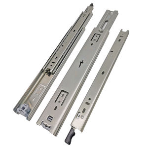 51mm extension complète 65kg 150lbs verrouillage verrouillage verrouillage <span class=keywords><strong>charge</strong></span> <span class=keywords><strong>lourde</strong></span> tiroir télescopique Glissières pour industriel - Product Image 3