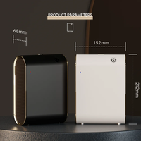Diffuseur de parfum intelligent mural sans eau, rechargeable par USB, fonctionnant sur batterie, télécommande, contrôlé par application, 200 ml+, pour la maison