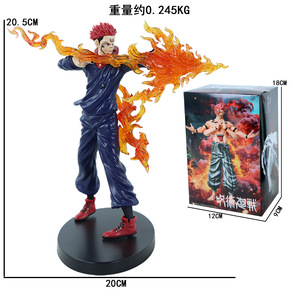 5 Stili <span class=keywords><strong>15</strong></span>-20CM <span class=keywords><strong>Jujutsu</strong></span> <span class=keywords><strong>Kaisen</strong></span> Itadori Yuji Makora Okkotsu Yuta Statua Manga Figurina PVC Anime Giocattoli - Product Image 3