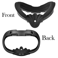 Accessoires VR pour Oculus Quest 2 : Support d'interface faciale, coussin facial en mousse 3D de remplacement, protection