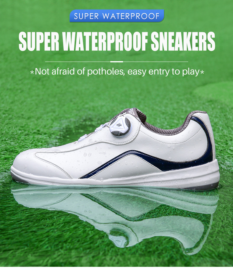 PGM XZ169 Auto Lacing Waterproof Microfiber Antislip Golf Shoes企业官网