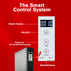 Panel de Terapia de Luz Infrarroja LED de Cuerpo Completo con 5 Longitudes de Onda, 630 660 810 830 850nm, Soporte, 300 LED, Terapia de Luz Roja - Product Image 4