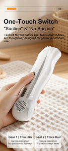 Protège-tête de tondeuse à cheveux pour bébé en plastique transparent, accessoire pour tondeuse électrique rechargeable, kit de coupe silencieux et sûr pour nouveau-né, nourrisson, tout-petit - Product Image 4