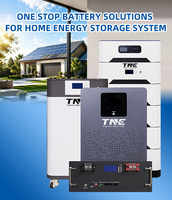 Batterie LiFePO4 48V 100Ah 200Ah 300Ah 5KW 10KW 15KW à montage mural, sur pied ou empilable pour système de stockage d'énergie solaire photovoltaïque domestique