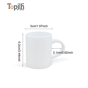 Mini <span class=keywords><strong>tasse</strong></span> Topjlh prête à la sublimation, 2,5 oz, petite <span class=keywords><strong>tasse</strong></span> en céramique vierge pour impression <span class=keywords><strong>photo</strong></span> <span class=keywords><strong>personnalisée</strong></span>, échantillon promotionnel - Product Image 6