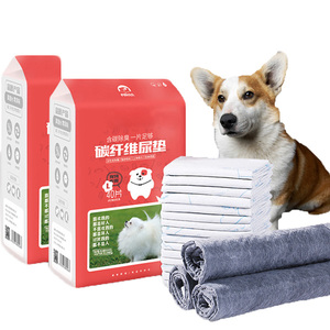 Vente en gros de coussinets pour animaux de compagnie jetables extra larges, super absorbants, anti-fuites, en fibres de coton, écologiques, pour l'apprentissage de la propreté des chiots et l'extérieur - Product Image 6
