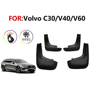 Garde-boue pour Volvo C30, 29x24x11cm, garde-boue avant et arrière en plastique, protection contre les éclaboussures, pour 2010 et après - Product Image 5