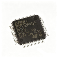 Microcontrôleur STM32F405RGT6 en gros, LQFP64, faible MOQ, en stock, composants électroniques originaux, livraison rapide